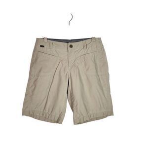 KUHL Shorts Womens‎ 6 Khaki Tan Kuhldry Evaporative Comfort Technology Short